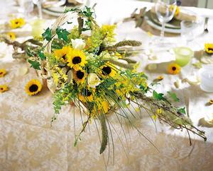The FTD? The Garden Beckons Head Table Arrangement